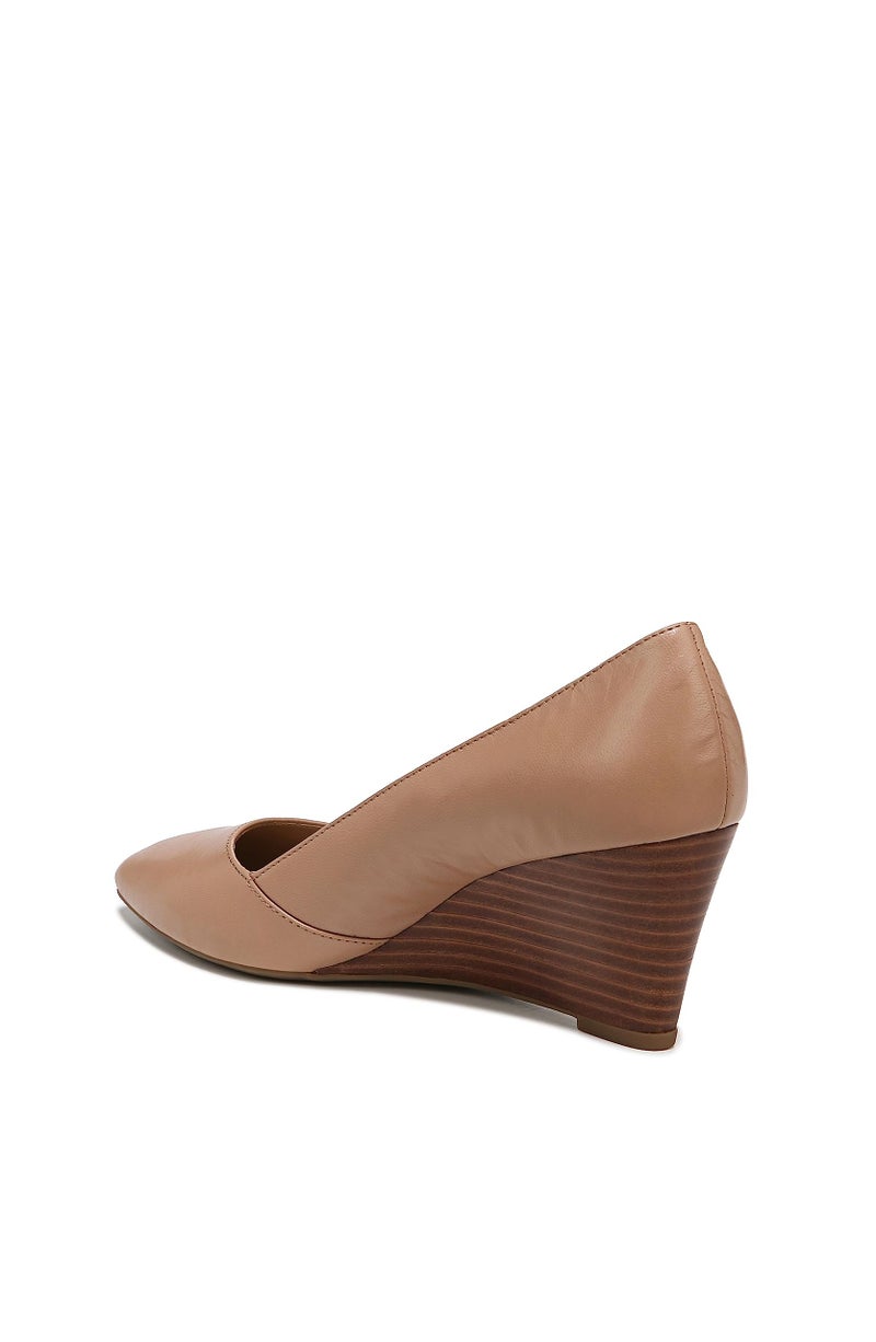 Franco Sarto Women's Frankie Pump, Cool Taupe Leather, 7.5 M - Image 4